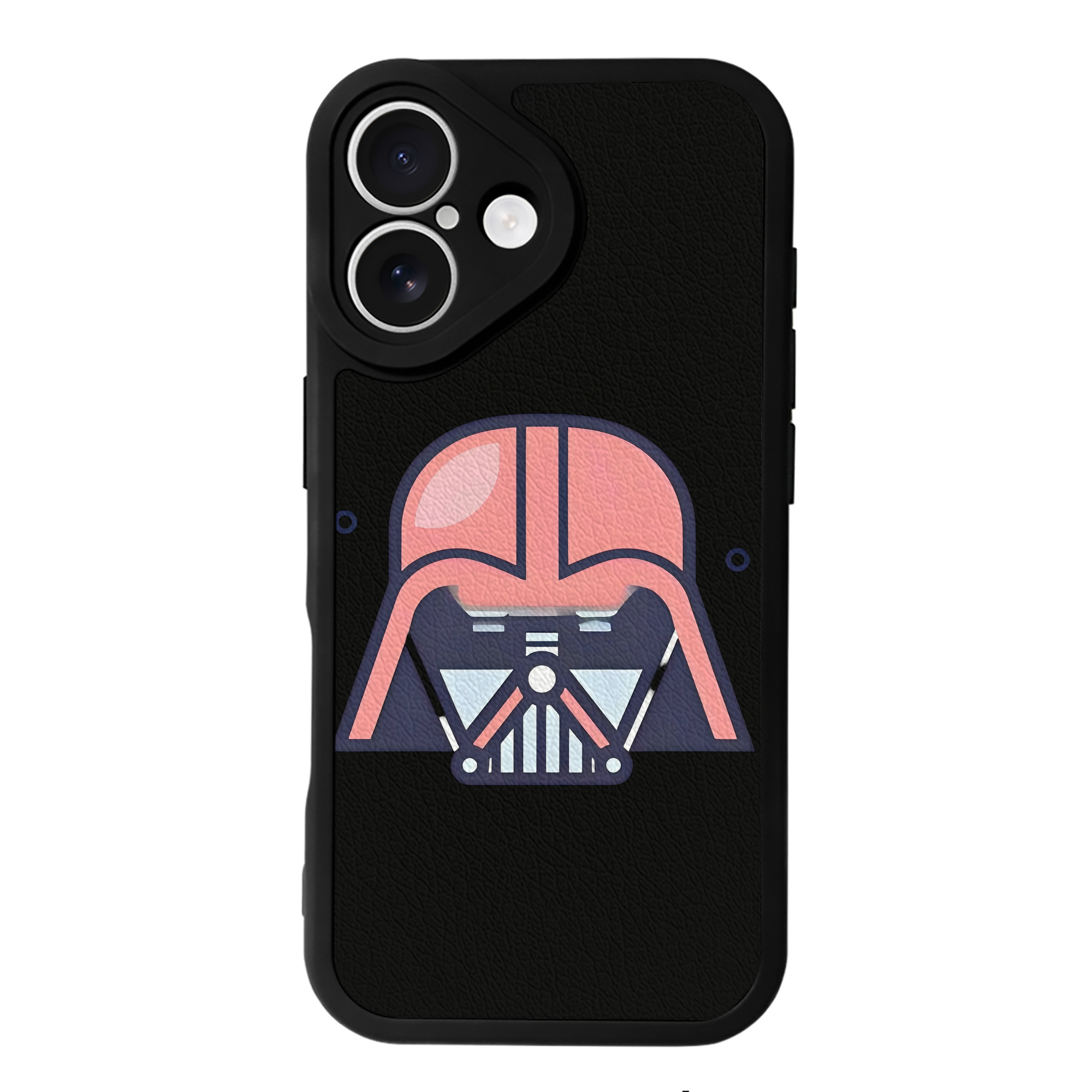 （画像用） スター・ウォーズ Star Wars 【iPhone 16シリーズ対応】シリコンスマホケース（レザー調） 材質：シリコン